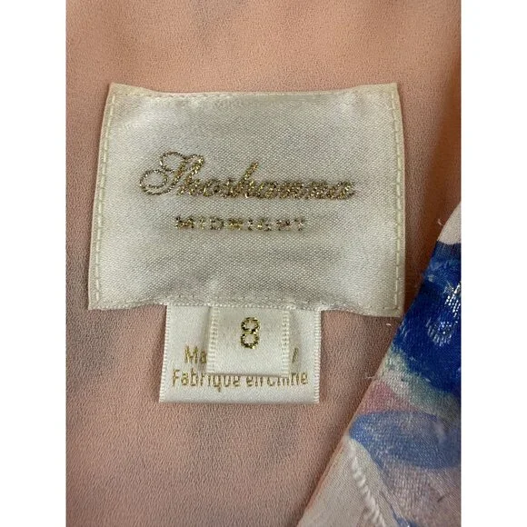 NWT Shoshanna Lorenza Floral Ruched Silk Dress Size 8 Worn by Amanda Kloots $598 - Picture 5 of 10